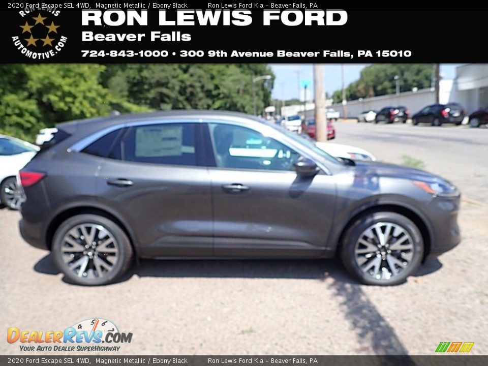 2020 Ford Escape SEL 4WD Magnetic Metallic / Ebony Black Photo #1