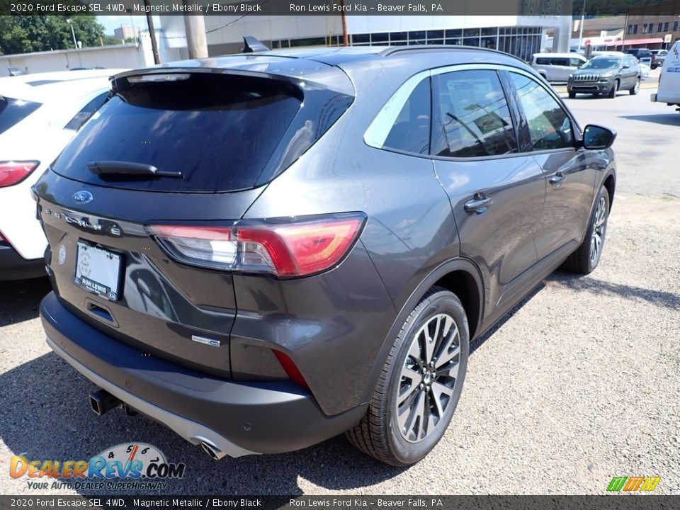 2020 Ford Escape SEL 4WD Magnetic Metallic / Ebony Black Photo #2
