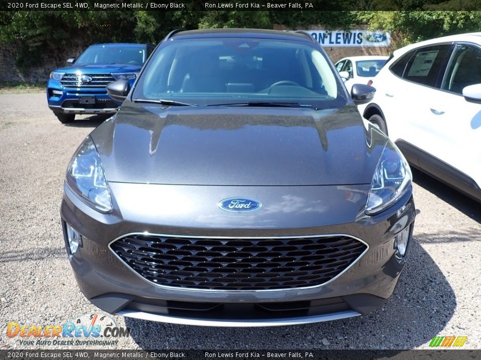 2020 Ford Escape SEL 4WD Magnetic Metallic / Ebony Black Photo #4