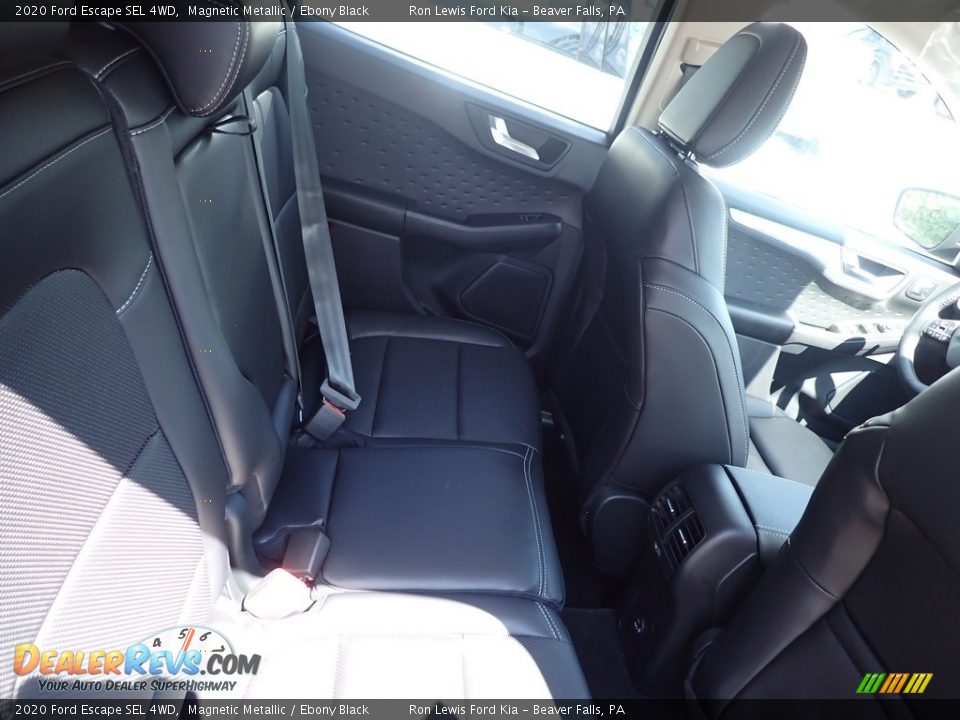 2020 Ford Escape SEL 4WD Magnetic Metallic / Ebony Black Photo #8