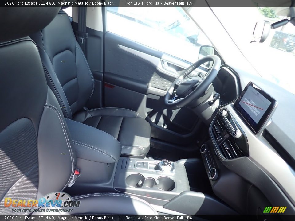 2020 Ford Escape SEL 4WD Magnetic Metallic / Ebony Black Photo #9