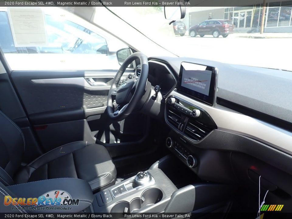 2020 Ford Escape SEL 4WD Magnetic Metallic / Ebony Black Photo #10