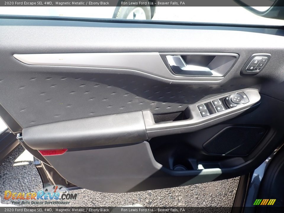 2020 Ford Escape SEL 4WD Magnetic Metallic / Ebony Black Photo #11