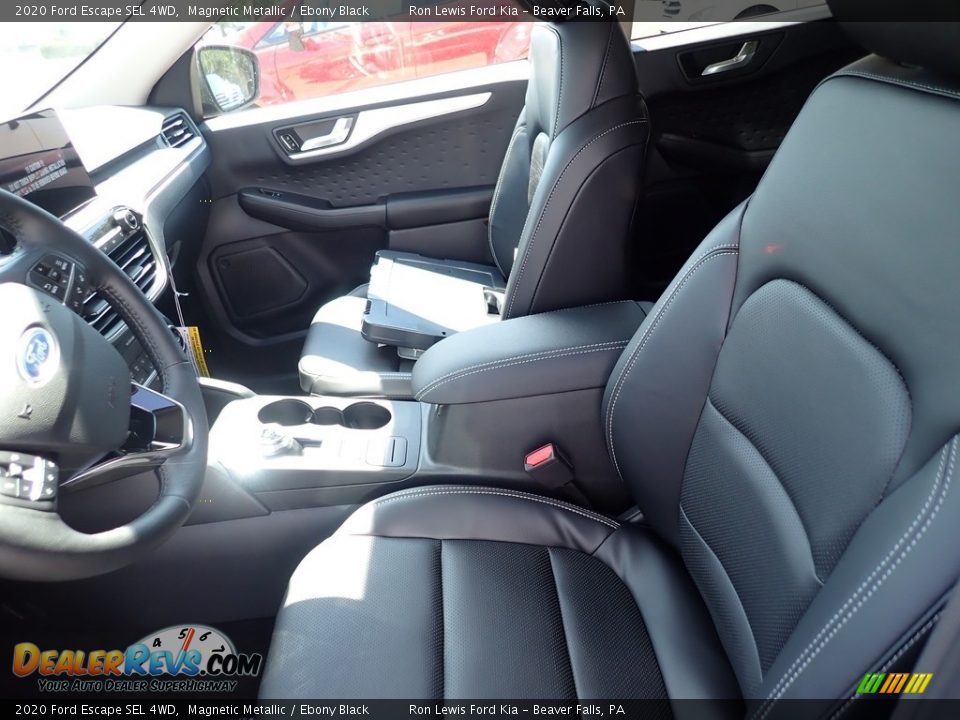 2020 Ford Escape SEL 4WD Magnetic Metallic / Ebony Black Photo #12