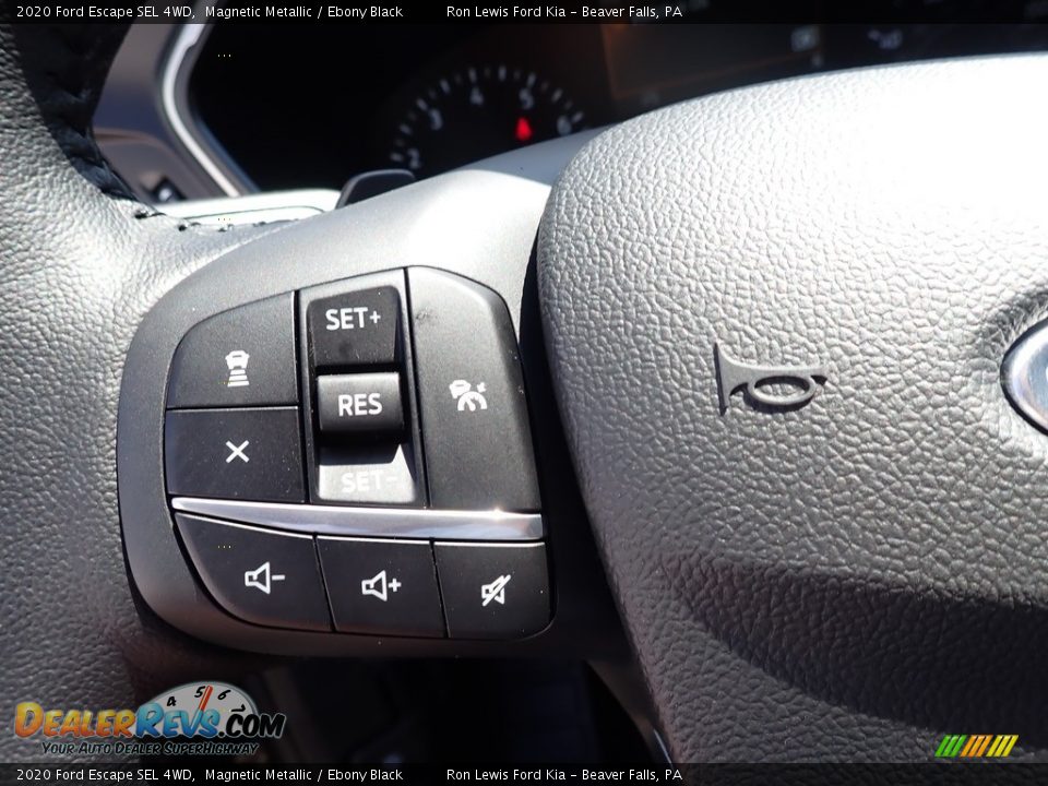 2020 Ford Escape SEL 4WD Magnetic Metallic / Ebony Black Photo #18