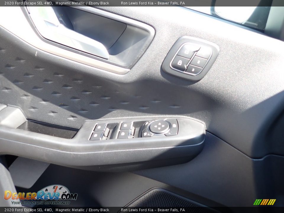 2020 Ford Escape SEL 4WD Magnetic Metallic / Ebony Black Photo #19