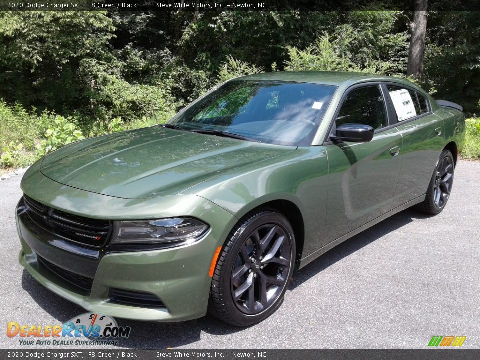 2020 Dodge Charger SXT F8 Green / Black Photo #2