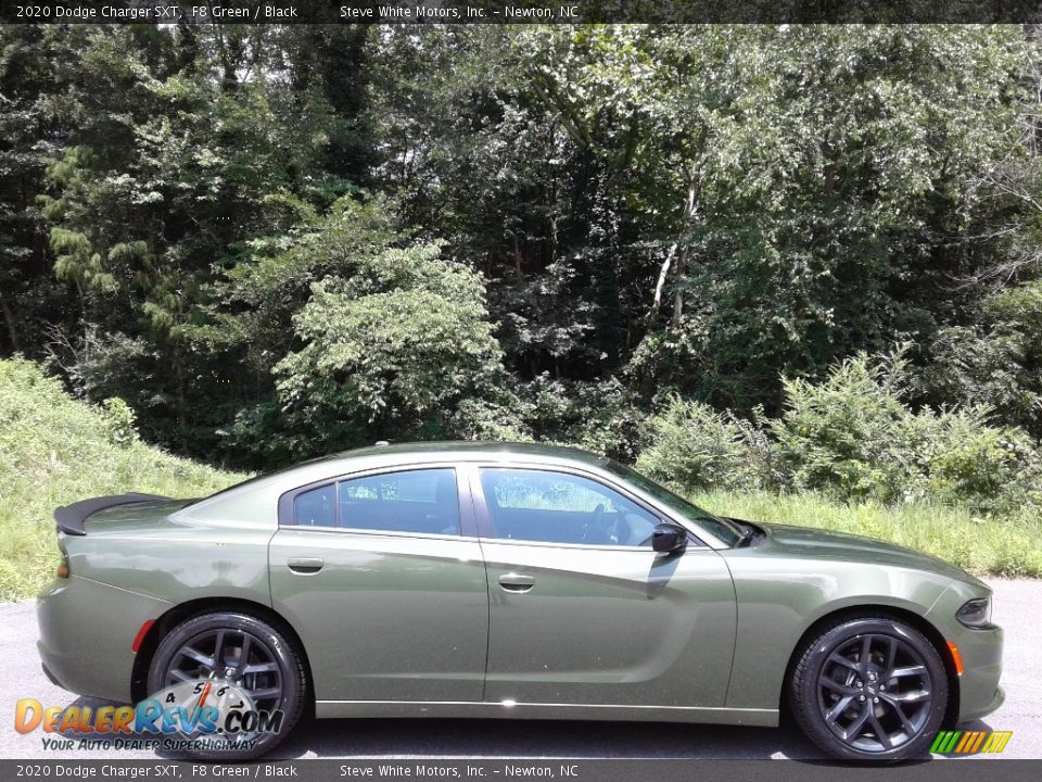 2020 Dodge Charger SXT F8 Green / Black Photo #5