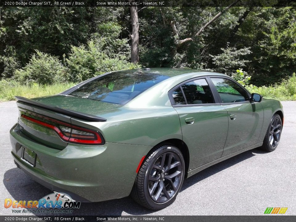 2020 Dodge Charger SXT F8 Green / Black Photo #6