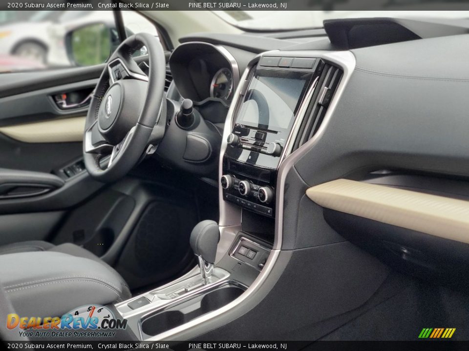 2020 Subaru Ascent Premium Crystal Black Silica / Slate Photo #3