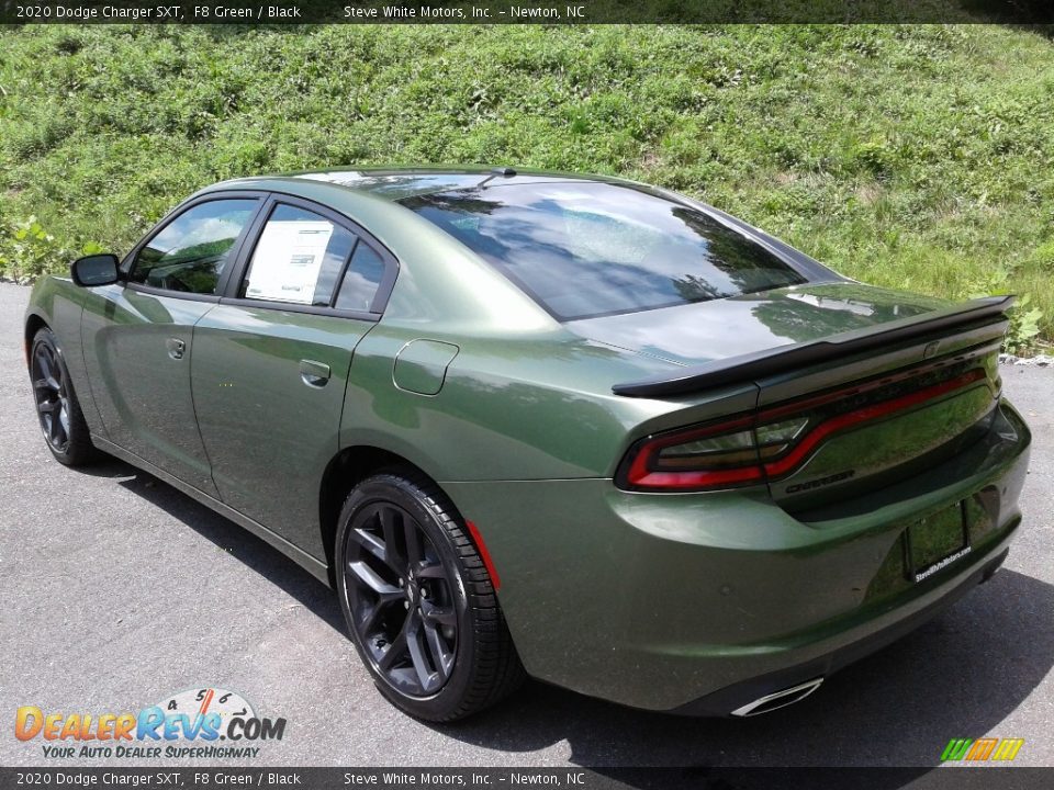 2020 Dodge Charger SXT F8 Green / Black Photo #8