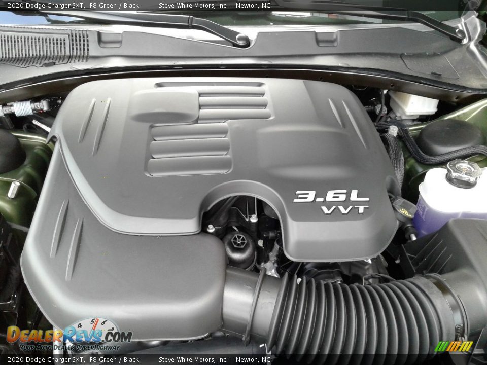 2020 Dodge Charger SXT F8 Green / Black Photo #9
