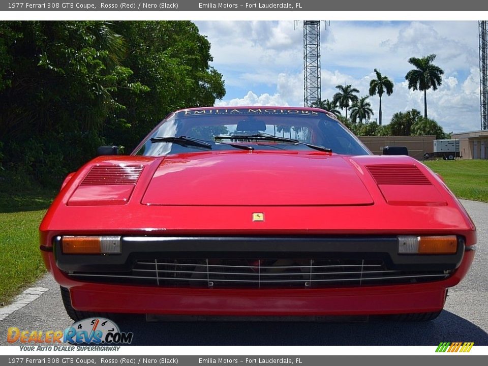 1977 Ferrari 308 GTB Coupe Rosso (Red) / Nero (Black) Photo #3