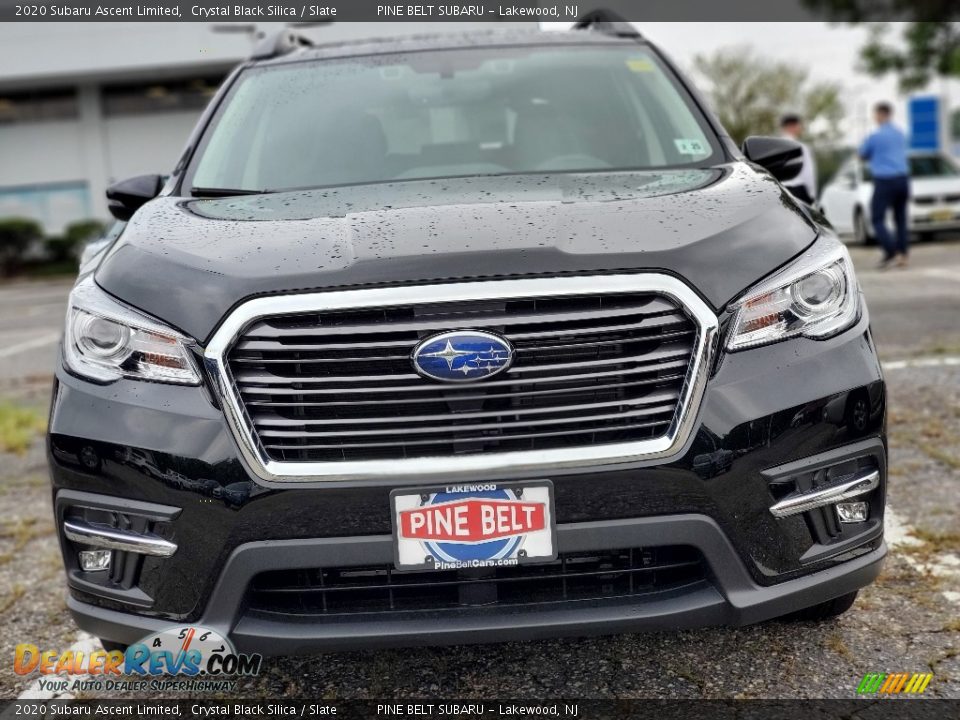 2020 Subaru Ascent Limited Crystal Black Silica / Slate Photo #2