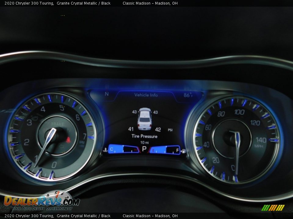 2020 Chrysler 300 Touring Granite Crystal Metallic / Black Photo #13
