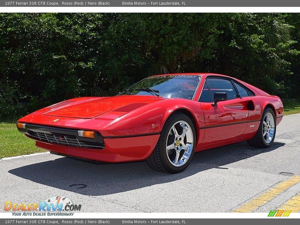 Rosso (Red) 1977 Ferrari 308 GTB Coupe Photo #6
