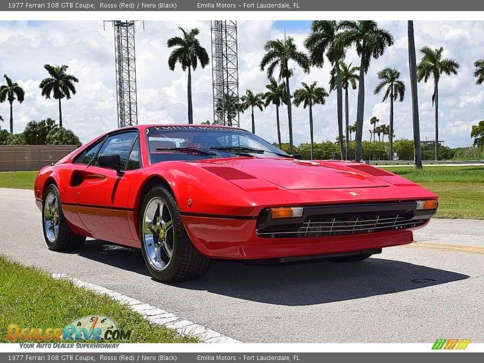 Rosso (Red) 1977 Ferrari 308 GTB Coupe Photo #10