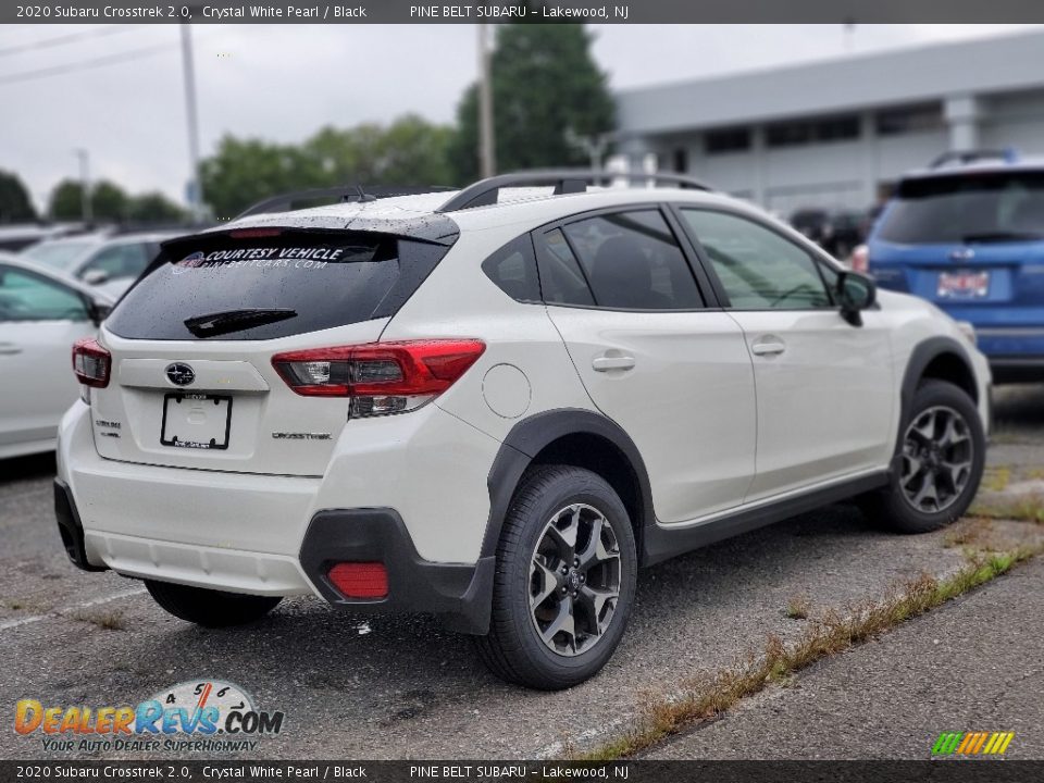 2020 Subaru Crosstrek 2.0 Crystal White Pearl / Black Photo #4