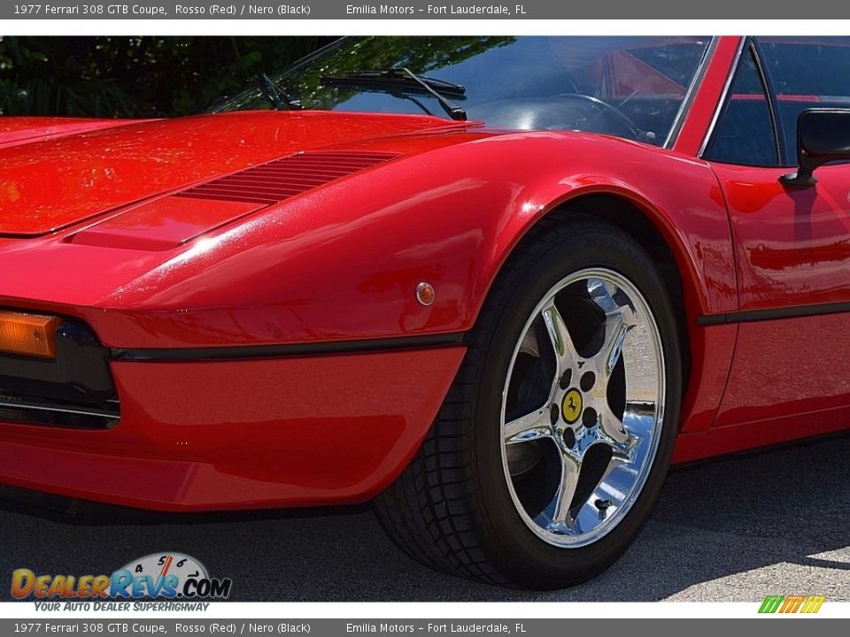 1977 Ferrari 308 GTB Coupe Rosso (Red) / Nero (Black) Photo #16