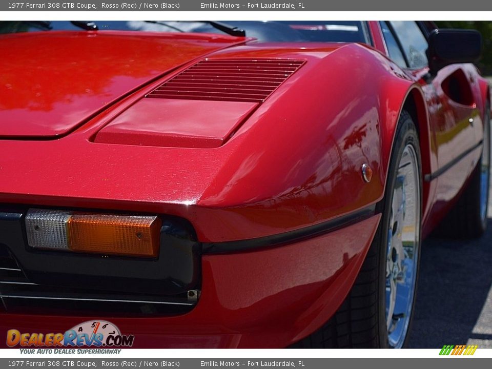 1977 Ferrari 308 GTB Coupe Rosso (Red) / Nero (Black) Photo #17