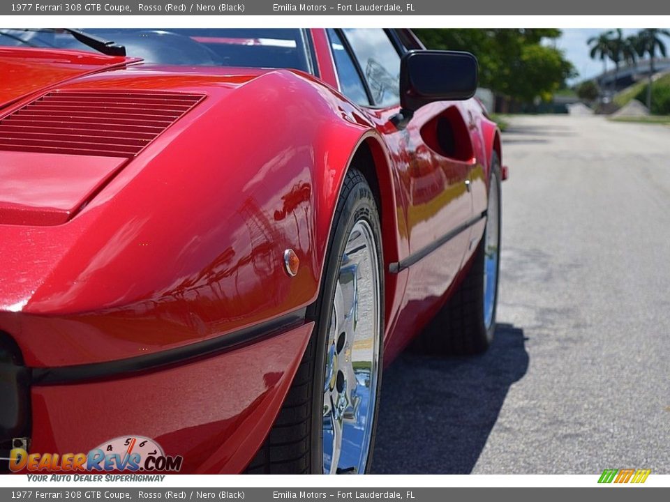 1977 Ferrari 308 GTB Coupe Rosso (Red) / Nero (Black) Photo #18