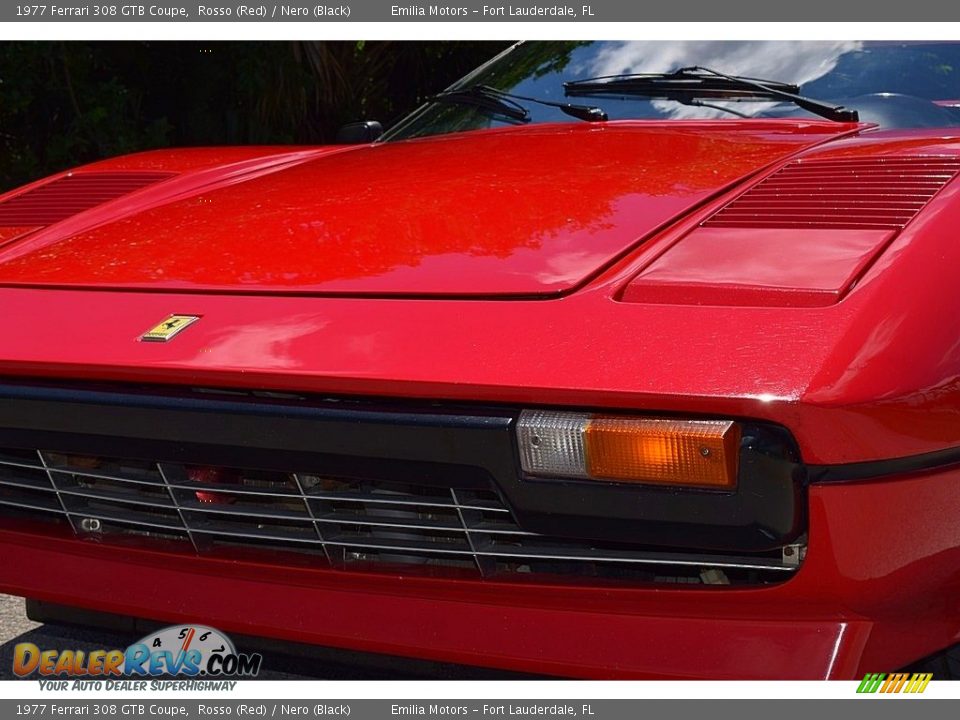 1977 Ferrari 308 GTB Coupe Rosso (Red) / Nero (Black) Photo #19