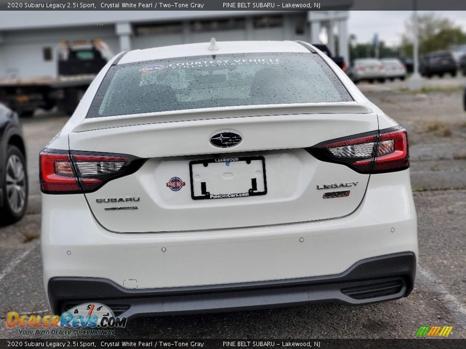 2020 Subaru Legacy 2.5i Sport Crystal White Pearl / Two-Tone Gray Photo #3