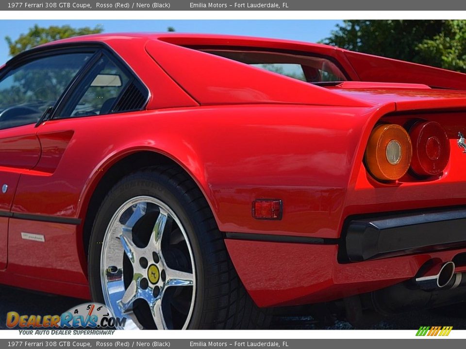 1977 Ferrari 308 GTB Coupe Rosso (Red) / Nero (Black) Photo #21