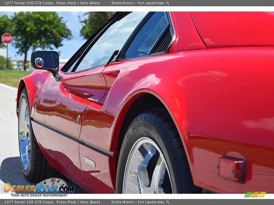 1977 Ferrari 308 GTB Coupe Rosso (Red) / Nero (Black) Photo #22