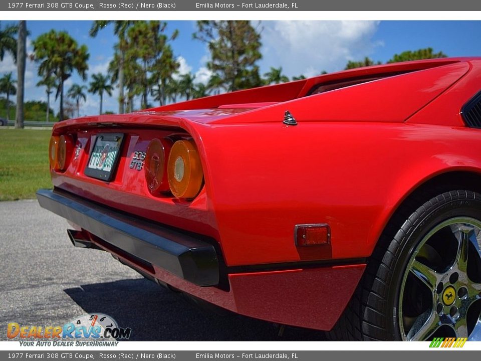 1977 Ferrari 308 GTB Coupe Rosso (Red) / Nero (Black) Photo #25