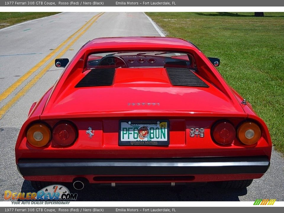 1977 Ferrari 308 GTB Coupe Rosso (Red) / Nero (Black) Photo #26