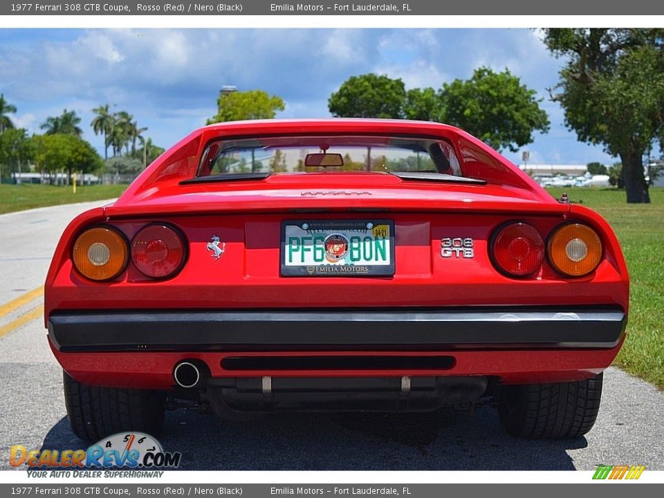 1977 Ferrari 308 GTB Coupe Rosso (Red) / Nero (Black) Photo #27