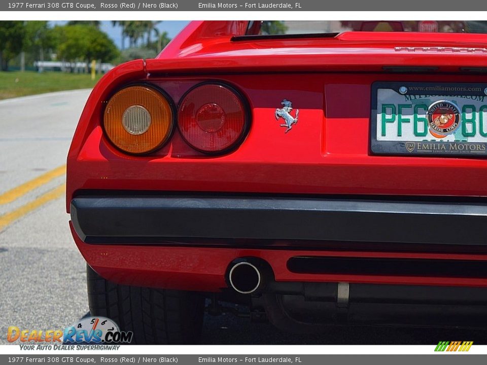 1977 Ferrari 308 GTB Coupe Rosso (Red) / Nero (Black) Photo #28