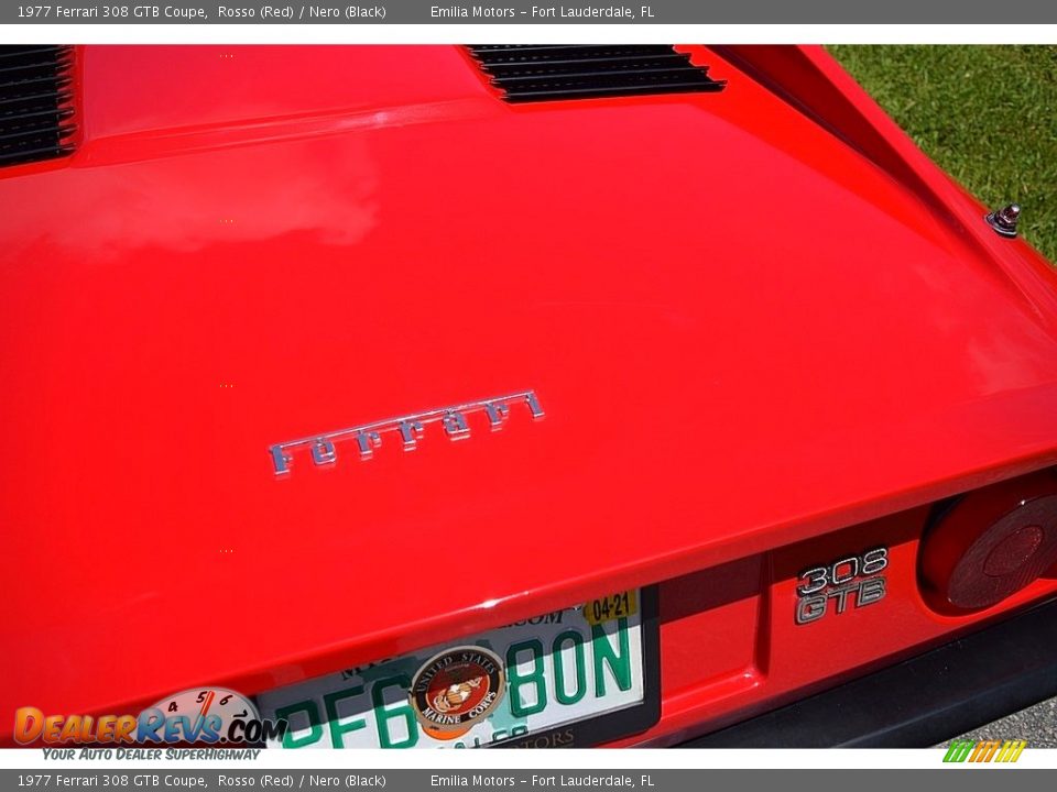 1977 Ferrari 308 GTB Coupe Rosso (Red) / Nero (Black) Photo #31