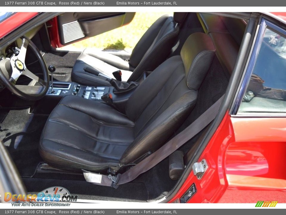 Front Seat of 1977 Ferrari 308 GTB Coupe Photo #36