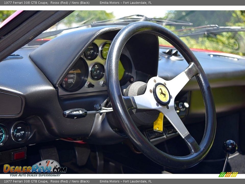 1977 Ferrari 308 GTB Coupe Steering Wheel Photo #39