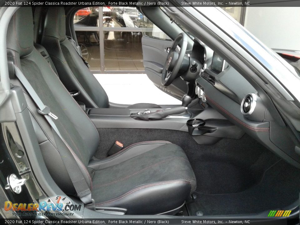 2020 Fiat 124 Spider Classica Roadster Urbana Edition Forte Black Metallic / Nero (Black) Photo #14