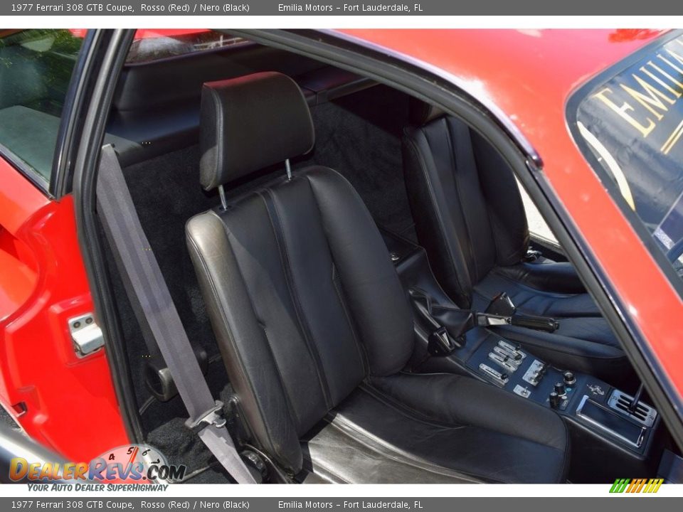 Front Seat of 1977 Ferrari 308 GTB Coupe Photo #52