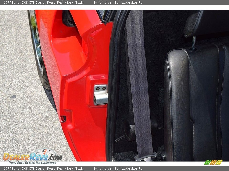 1977 Ferrari 308 GTB Coupe Rosso (Red) / Nero (Black) Photo #53