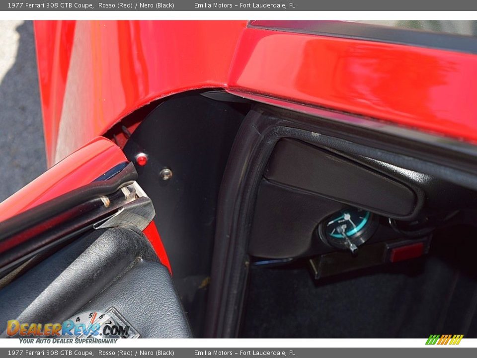 1977 Ferrari 308 GTB Coupe Rosso (Red) / Nero (Black) Photo #54