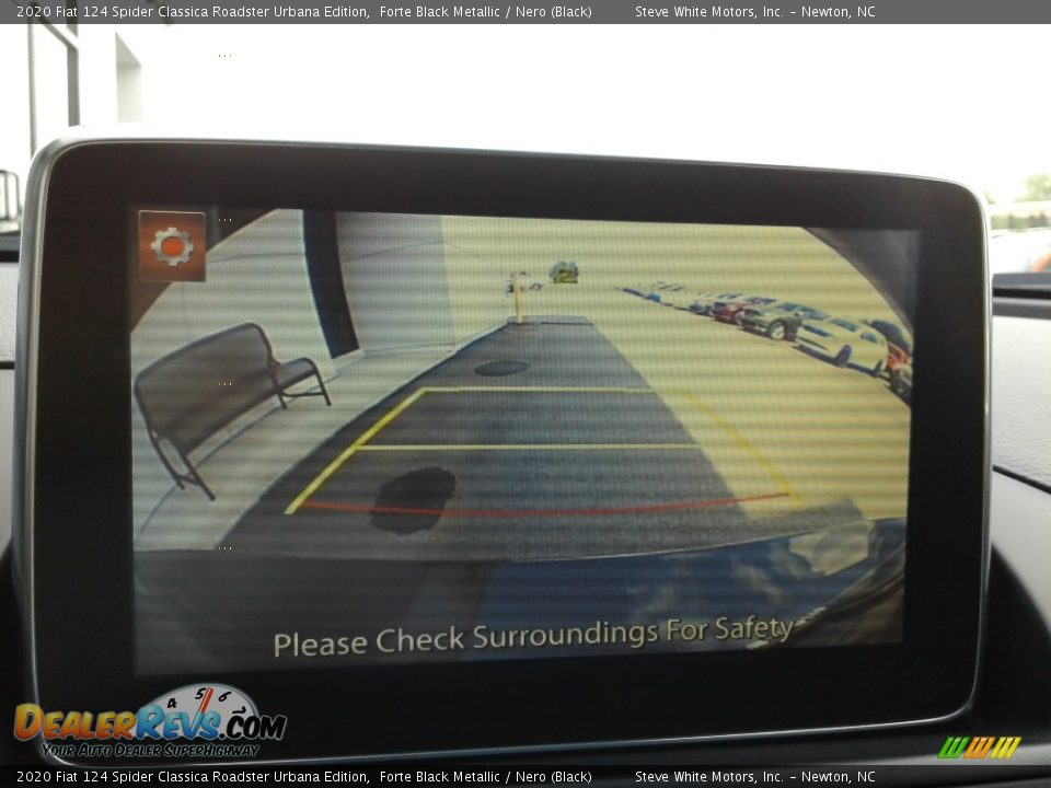 2020 Fiat 124 Spider Classica Roadster Urbana Edition Forte Black Metallic / Nero (Black) Photo #20