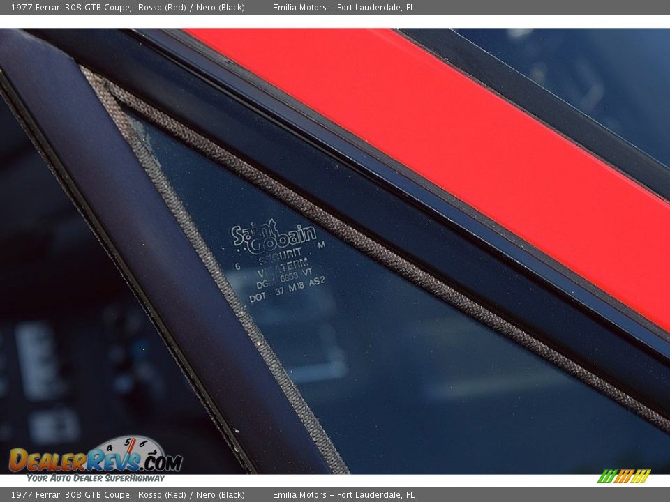 1977 Ferrari 308 GTB Coupe Rosso (Red) / Nero (Black) Photo #58