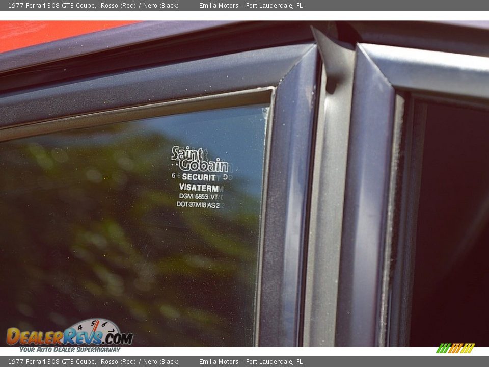 1977 Ferrari 308 GTB Coupe Rosso (Red) / Nero (Black) Photo #59