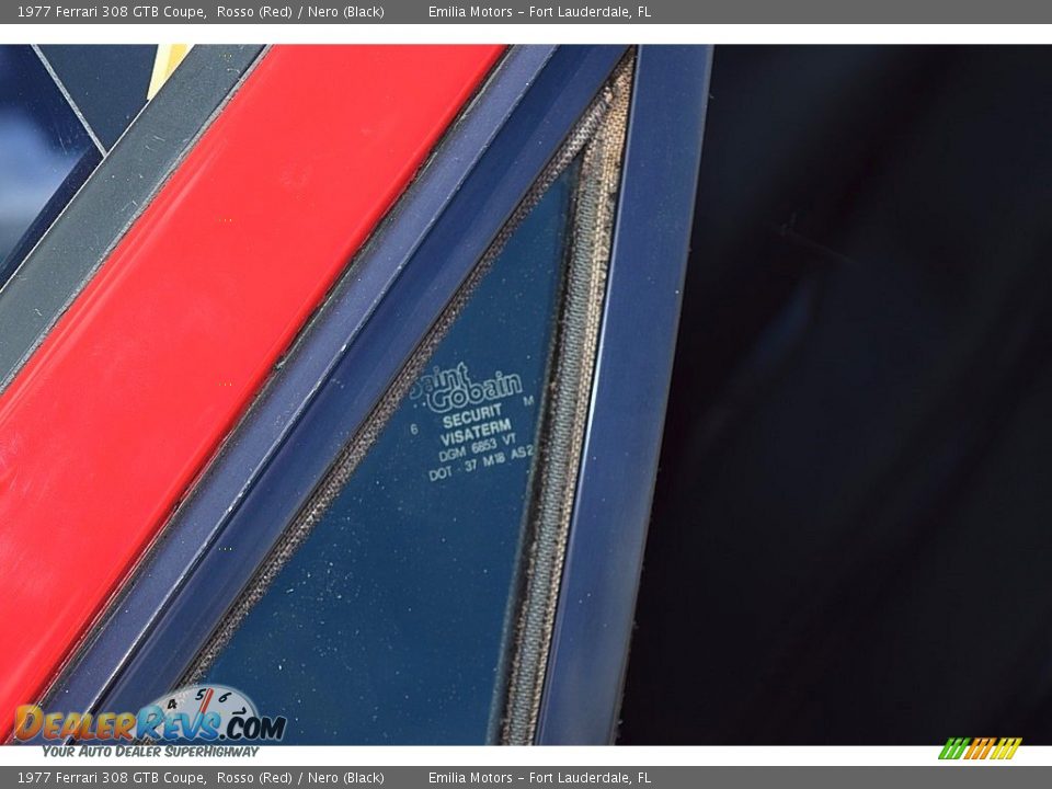 1977 Ferrari 308 GTB Coupe Rosso (Red) / Nero (Black) Photo #60