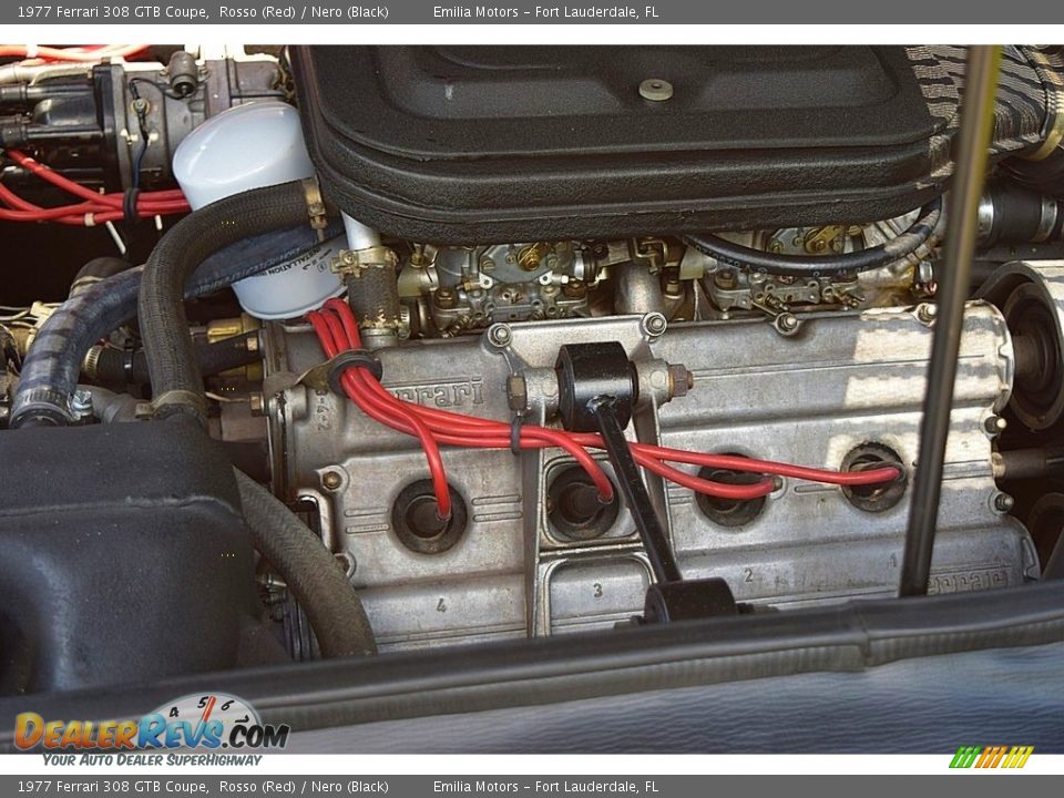 1977 Ferrari 308 GTB Coupe 2.9 Liter DOHC 16-Valve V8 Engine Photo #66