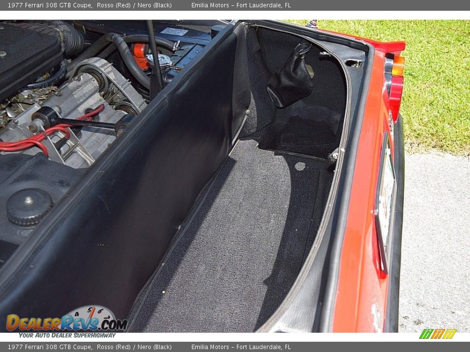 1977 Ferrari 308 GTB Coupe Rosso (Red) / Nero (Black) Photo #72