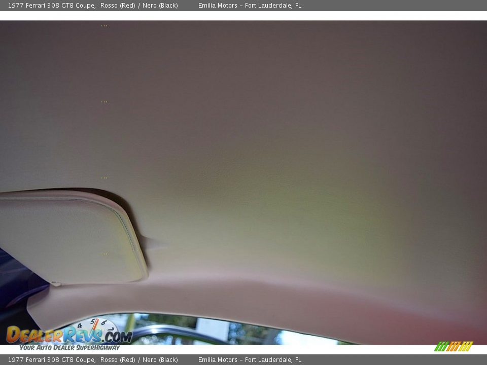 1977 Ferrari 308 GTB Coupe Rosso (Red) / Nero (Black) Photo #78