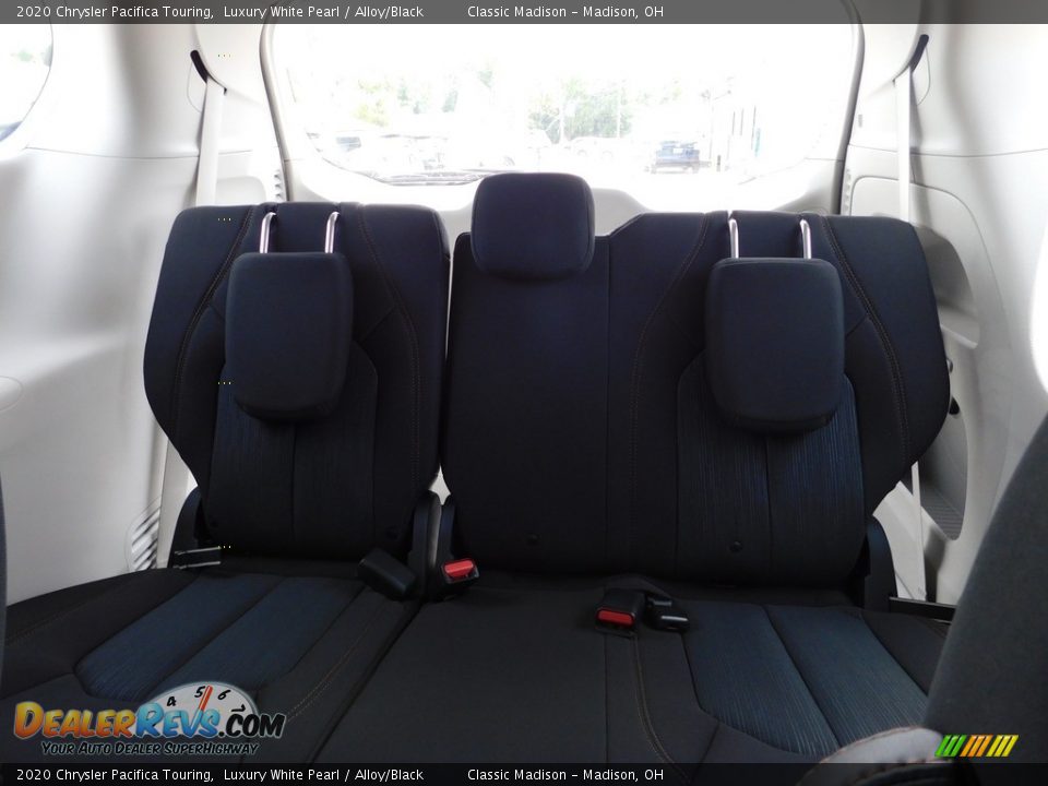 2020 Chrysler Pacifica Touring Luxury White Pearl / Alloy/Black Photo #10