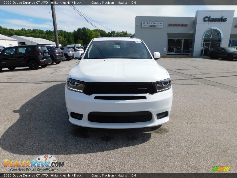 2020 Dodge Durango GT AWD White Knuckle / Black Photo #3