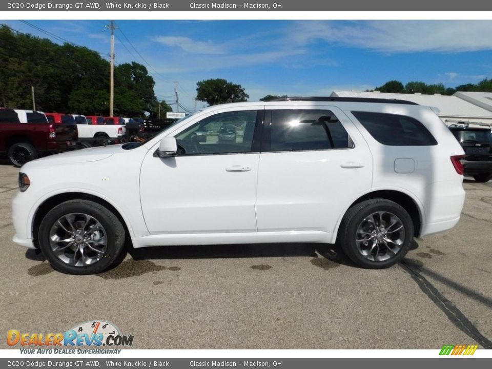 2020 Dodge Durango GT AWD White Knuckle / Black Photo #4